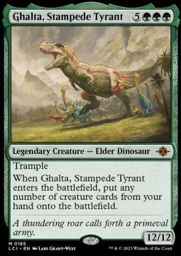 The Lost Caverns of Ixalan 0185 Ghalta, Stampede Tyrant