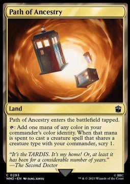 Doctor Who 0293 Path of Ancestry (Foil)