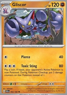 Paradox Rift 092/182 Gliscor (Reverse Holo)