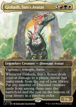 The Lost Caverns of Ixalan 0330 Gishath, Sun's Avatar