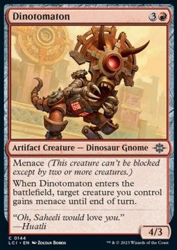 The Lost Caverns of Ixalan 0144 Dinotomaton (Foil)