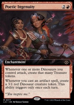 The Lost Caverns of Ixalan Commander 0377 Poetic Ingenuity