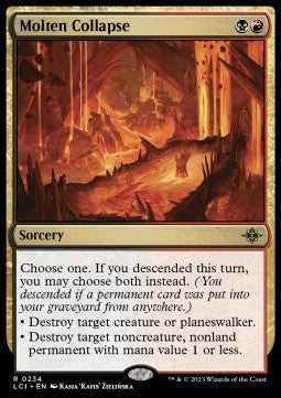 The Lost Caverns of Ixalan 0234 Molten Collapse