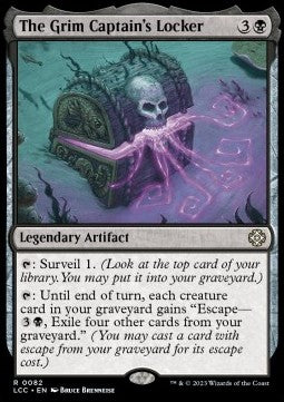 The Lost Caverns of Ixalan Commander 0082 The Grim Captain's Locker
