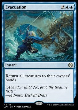 The Lost Caverns of Ixalan Commander 0156 Evacuation