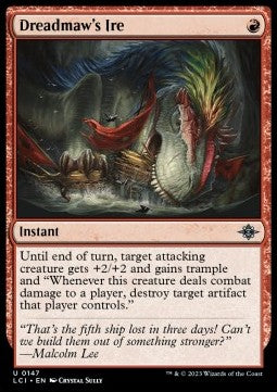 The Lost Caverns of Ixalan 0147 Dreadmaw's Ire