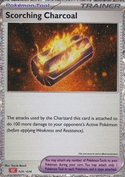 Charizard & Ho-Oh ex Deck CLC 026/034Scorching Charcoal (Holo)