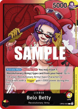 Awakening of the New Era OP05-002 Belo Betty