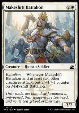 Ravnica Remastered 0022 Makeshift Battalion