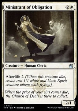 Ravnica Remastered 0023 Ministrant of Obligation