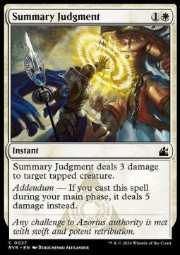 Ravnica Remastered 0027 Summary Judgement