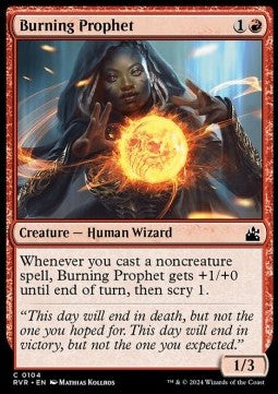 Ravnica Remastered 0104 Burning Prophet