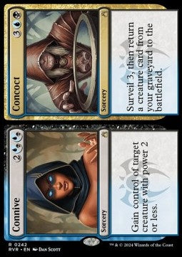 Ravnica Remastered 0242 Connive//Concoct