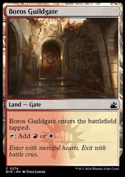 Ravnica Remastered 0274 Boros Guildgate (Foil)