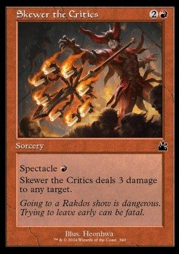 Ravnica Remastered 340 Skewer the Critics