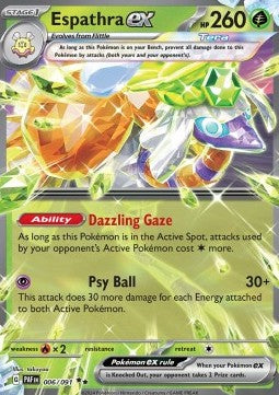Paldean Fates 006/091 Espathra ex