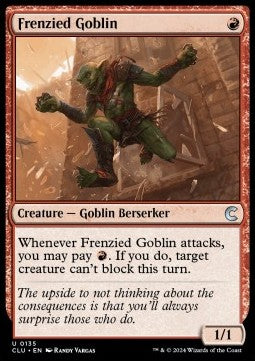 Ravnica Cluedo Edition 0135 Frenzied Goblin