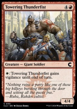 Ravnica Cluedo Edition 0151 Towering Thunderfist