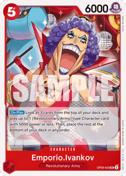 Wings of the Captain OP06-003 Emporio.Ivankov