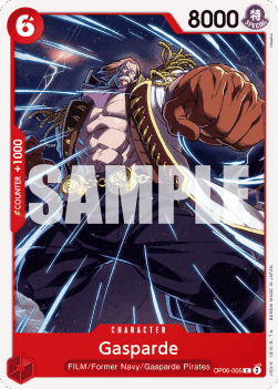 Wings of the Captain OP06-005 Gasparde