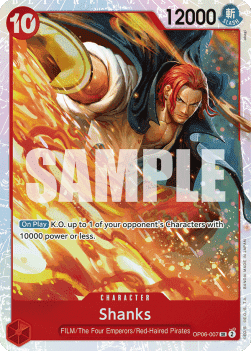 Wings of the Captain OP06-007 Shanks (Foil)