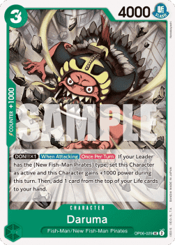 Wings of the Captain OP06-029 Daruma
