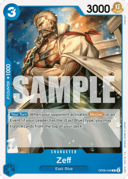 Wings of the Captain OP06-048 Zeff