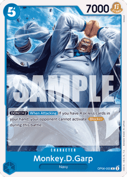 Wings of the Captain OP06-055 Monkey.D.Garp