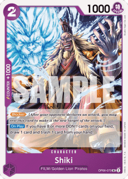 Wings of the Captain OP06-073 Shiki