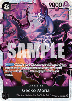 Wings of the Captain OP06-086 Gecko Moria (Foil)