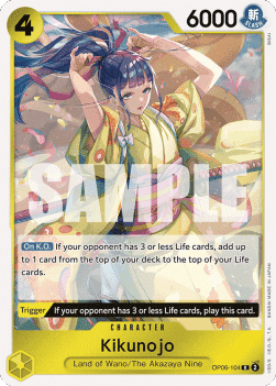 Wings of the Captain OP06-104 Kikunojo (Foil)