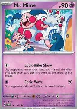Temporal Forces 063/162 Mr. Mime