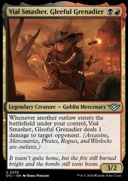 Outlaws of Thunder Junction 0235 Vial Smasher, Gleeful Grenadier (Foil)