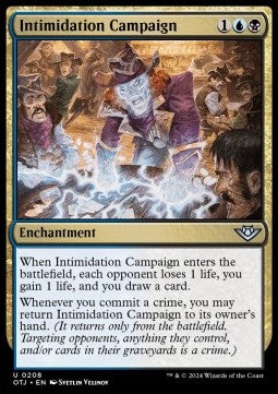 Outlaws of Thunder Junction 0208 Intimidation Campaign