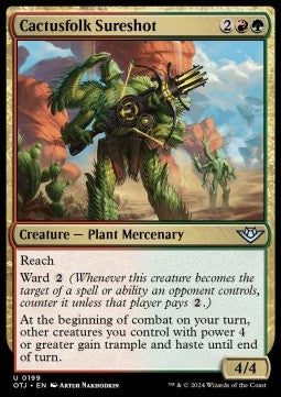 Outlaws of Thunder Junction 0199 Cactusfolk Sureshot