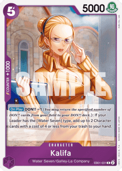 Memorial Collection EB01-031 Kalifa (Foil)