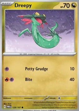 Twilight Masquerade 128/167 Dreepy (Reverse Holo)