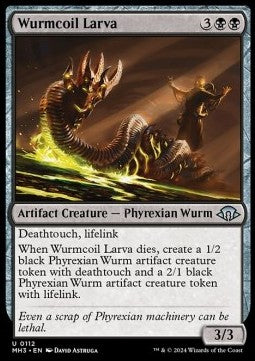 Modern Horizons 3 0112 Wurmcoil Larva