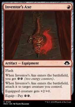 Modern Horizons 3 0126 Inventor's Axe (Foil)