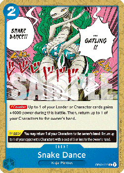 500 Years in the Future OP07-055 Snake Dance