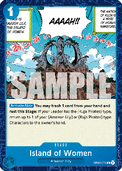 500 Years in the Future OP07-058 Island of Women