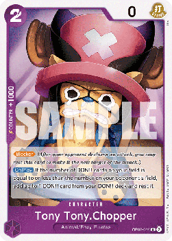 500 Years in the Future OP07-066 Tony Tony.Chopper (Foil)