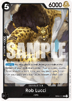 500 Years in the Future OP07-093 Rob Lucci (Foil)