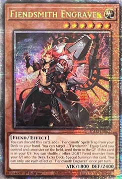 Fiendsmith Engraver (Quarter Century Rare)(INFO-EN017)