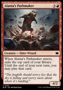 Bloomburrow 0123 Alania's Pathmaker (Foil)