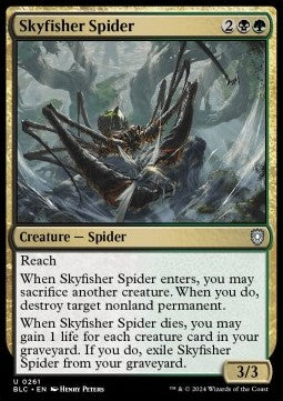 Bloomburrow Commander 0261 Skyfisher Spider