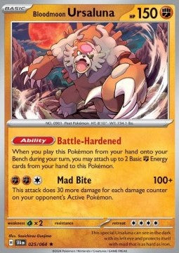 Shrouded Fable 025/064 Bloodmoon Ursaluna (Holo)