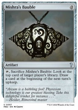 MTG Mystery Booster 2 0097 Mishra's Bauble