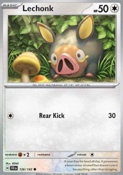 Stellar Crown 126/142 Lechonk (Reverse Holo)