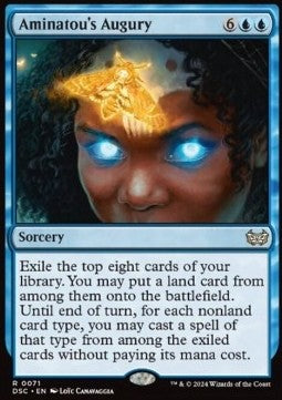 Duskmourn House of Horror Commander 0071 Aminatou's Augury